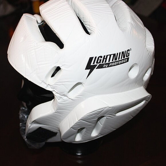 Jujitsu Kickboxing Boxing ProForce Lightning Martial Arts – Headgear Size L - Picture 1 of 8